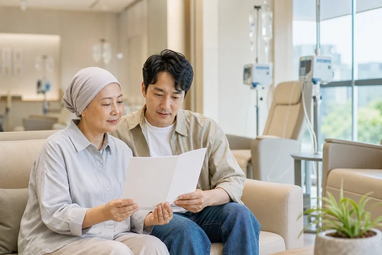 대장 암 항암 치료 비용 안내 사진
