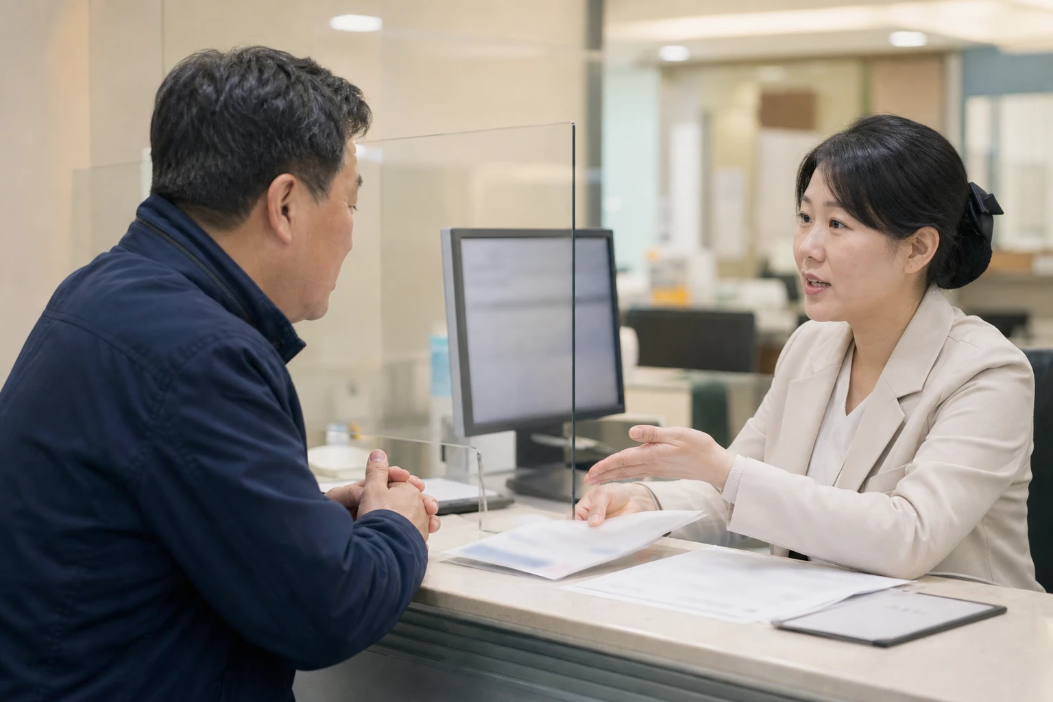 암환자 산정특례 대장암 상담 준비를 보여주는 사진